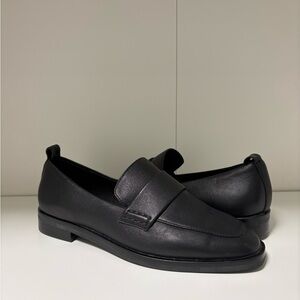 Classic Black Loafers, worn once